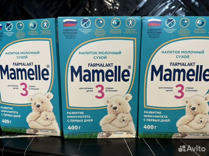 Детская смесь mamelle 3