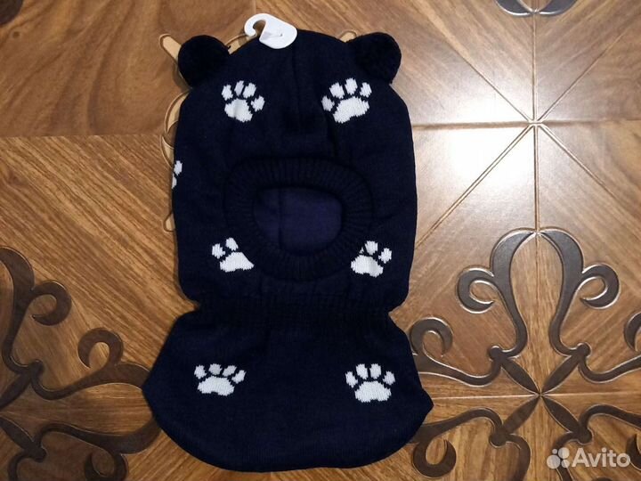 Шапка шлем 46-48 с утеплителем