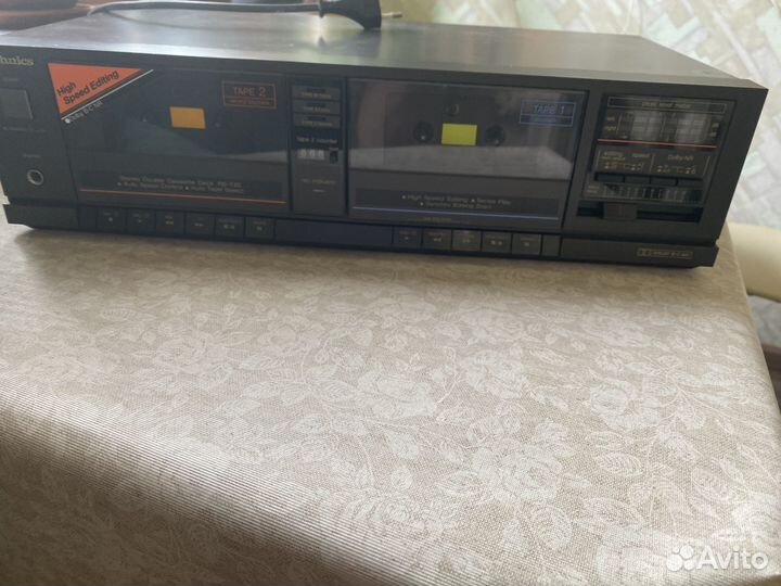 Кассетная дека technics rs
