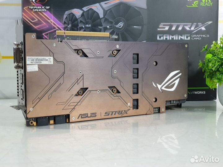 Видеокарта (Asus, nvidia, GTX 1080 Ti, ROG Strix G