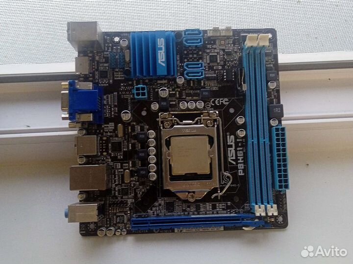 Материнская плата 1155 с процессором Intel