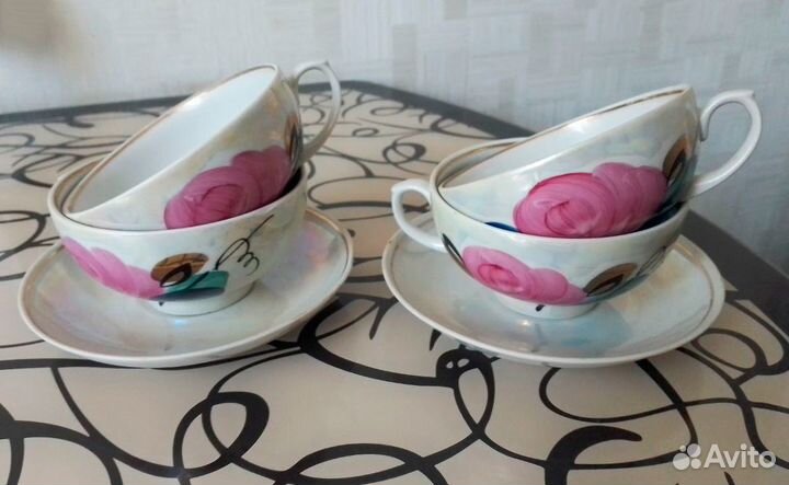 Чайный сервиз дулево, неполный