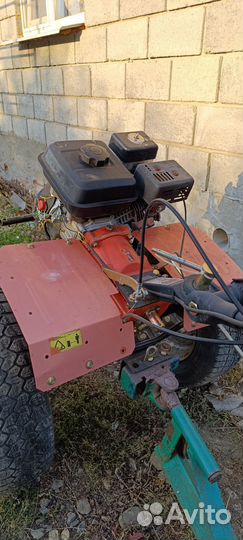 Мотоблок с прицепом