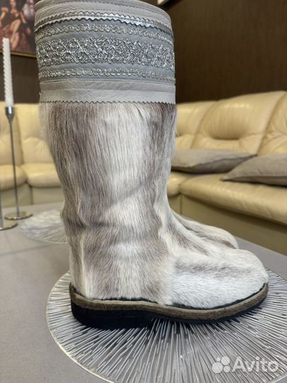 Унты женские камус 38