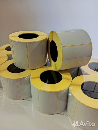 Тэрмоэтикетка 58х30/800