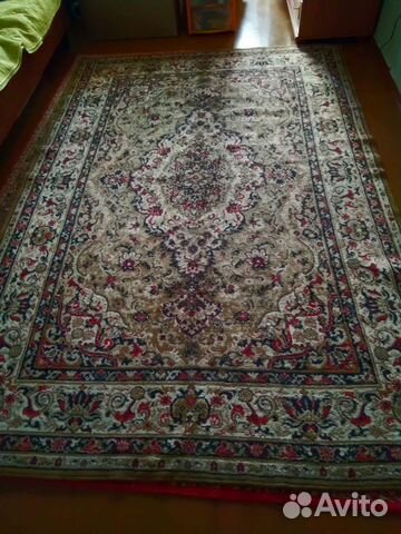 Ковер натуральный шерстяной 2 х 3 м