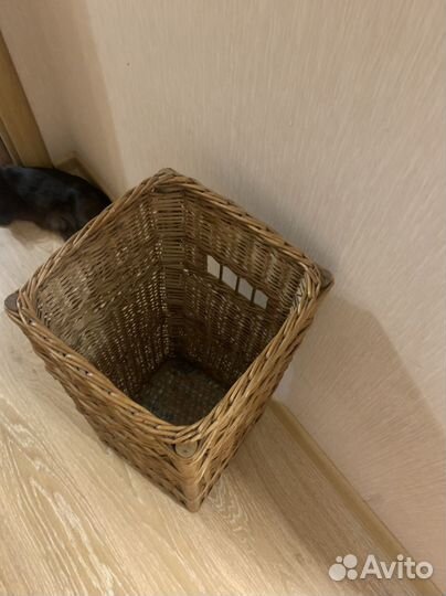 Корзина из ротанга