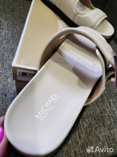 Сандалеты Michael Kors 38 бежевые,оригинал