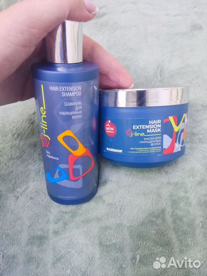 Шампунь+ маска для нарощенных волос