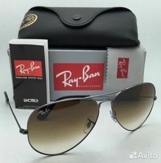 Очки ray ban aviator