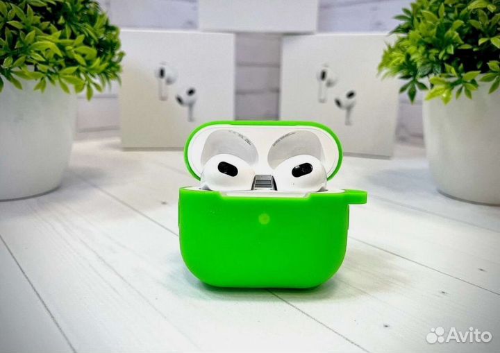 AirPods 3 Luxe 1:1 Airoha Высшего качества + Чехол