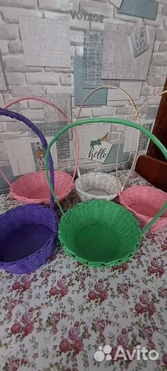 Плетеные корзинки