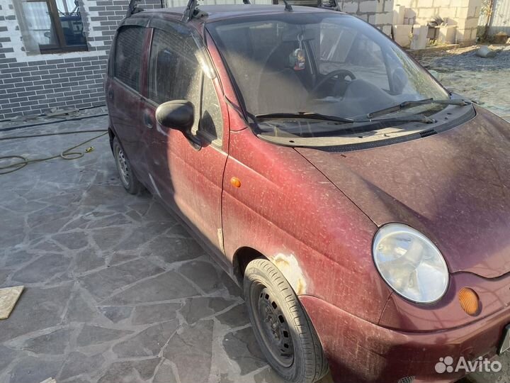 Daewoo Matiz 0.8 МТ, 2009, битый, 128 380 км