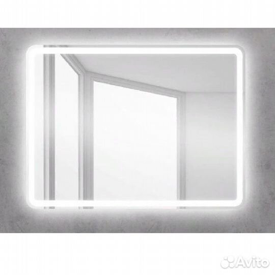 Зеркало BelBagno 50 spc-mar-500-600-led-btn Хром