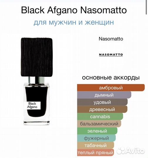 Black Afgano Nasomatto