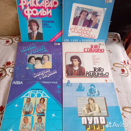 Граммпластинки фирмы мелодия