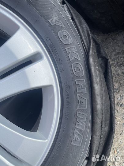 Yokohama geolandar 215 55 r19 на дисках Mercedes