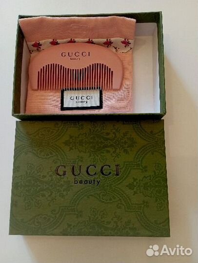 Гребешок Gucci в подарочной коробке