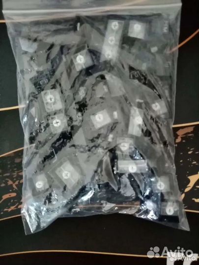 Кейкапы для клавиатуры, чёрные