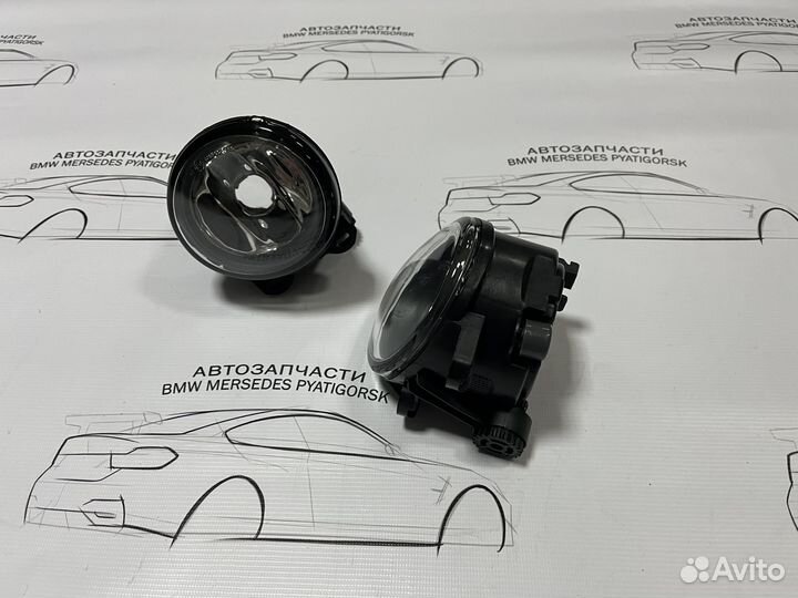Комплект передних противотуманок BMW F10 дорест М