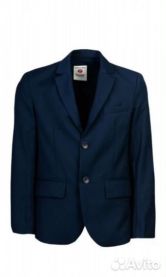 Пиджак школьный для мальчика Button blue