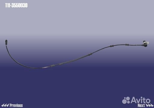 Датчик ABS chery tiggo пер.лев. t11-3550030 chery