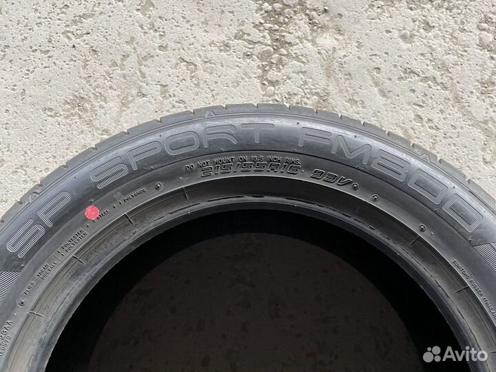 Dunlop SP Sport FM800 215/55 R16, 2 шт