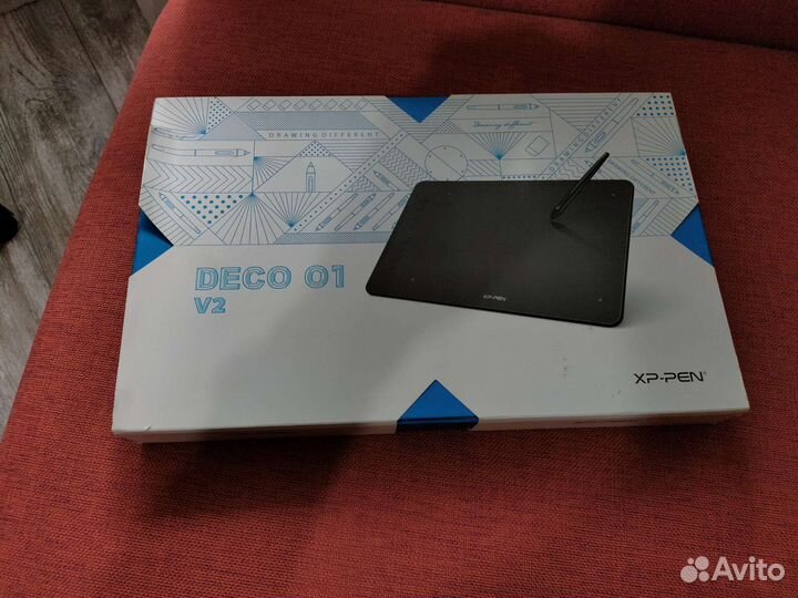 Графический планшет xp pen deco 01 v2
