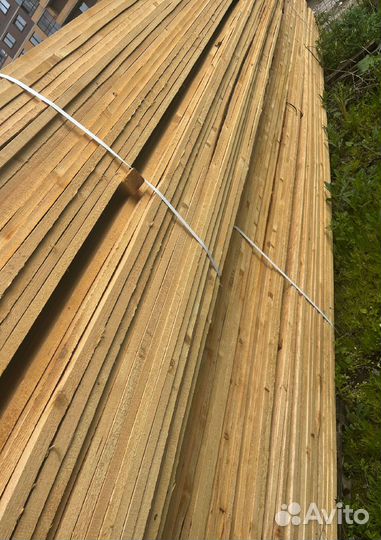 Доска обрезная естественной влажности