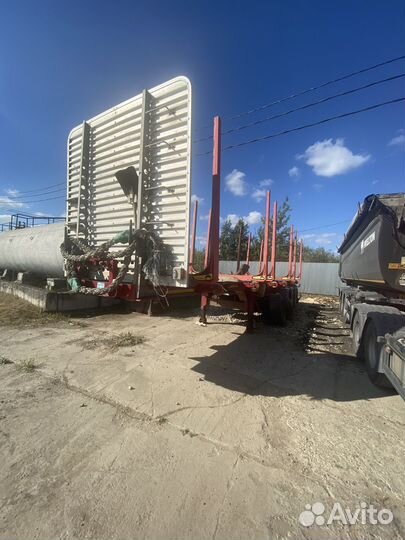 Полуприцеп лесовоз (сортиментовоз) Meusburger Новтрак SH-345, 2018