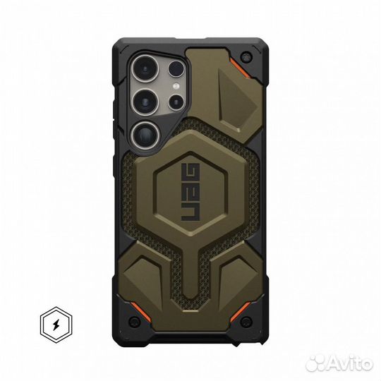 Чехол Uag Monarch PRO S24 Ultra MagSafe, Green