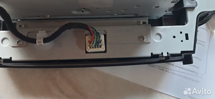 Оригинальная магнитола Тойота Хайлендер б\у 2011 г