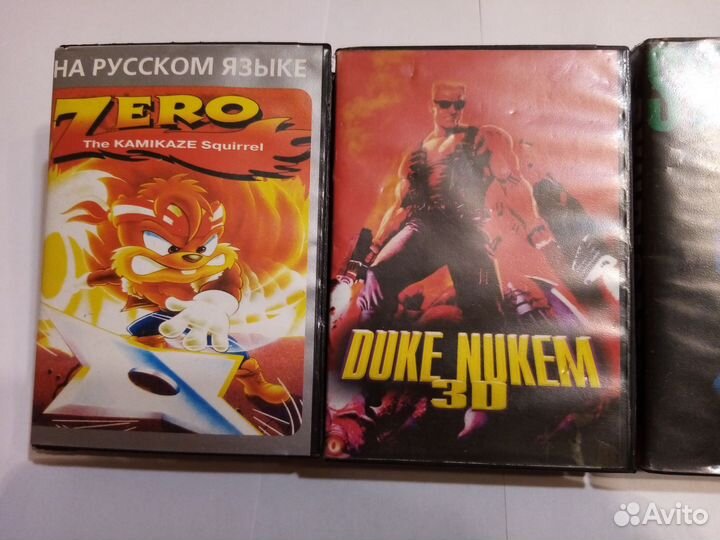 Боксы картриджей sega