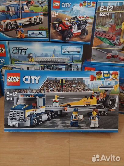 Наборы Lego City 60151 гоночная команда