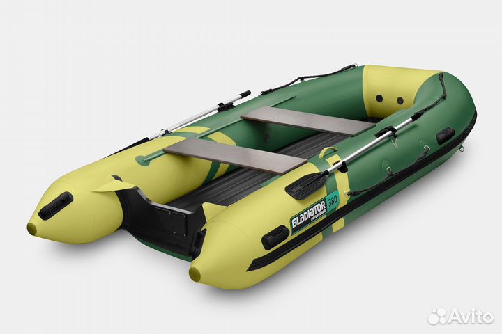 Мотор Gladiator 9.9 + Лодка нднд Gladiator E380S