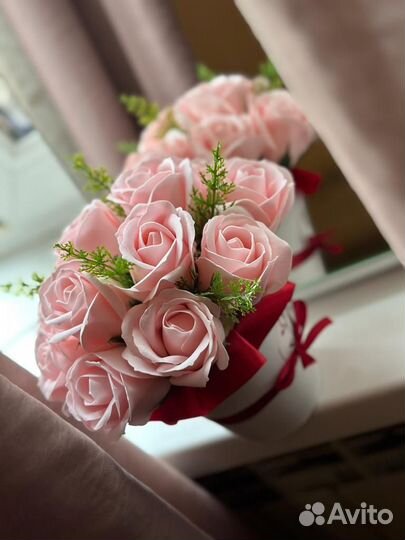 Мыльные розы, букеты на любой вкус и под заказ