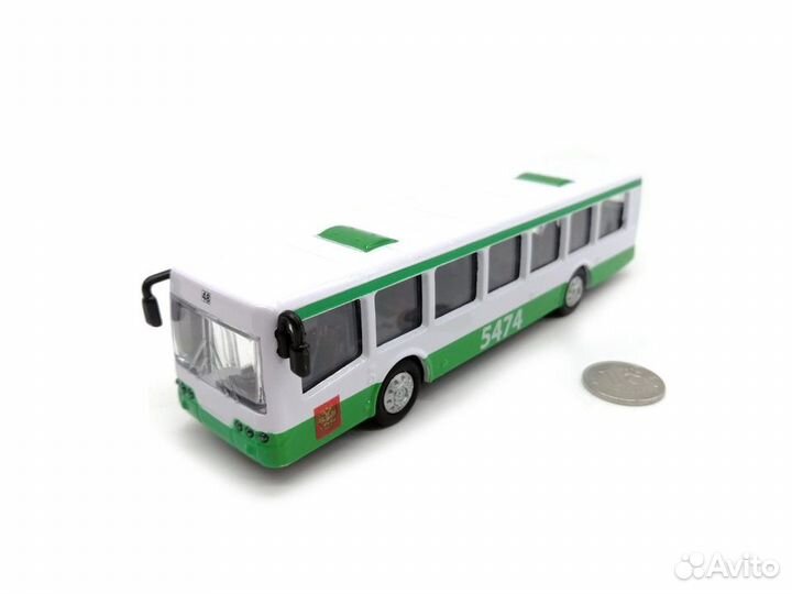 Автобус технопарк рейсовый SB-16-65-BUS-WB 16.5 см