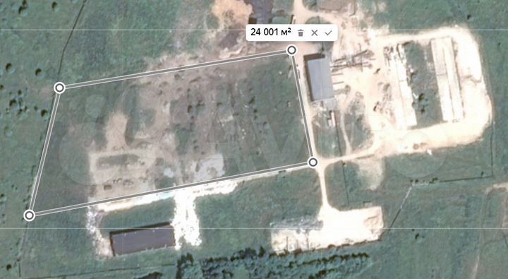 Участок 2,4 га (промназначения)