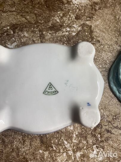 Масленка СССР гжель