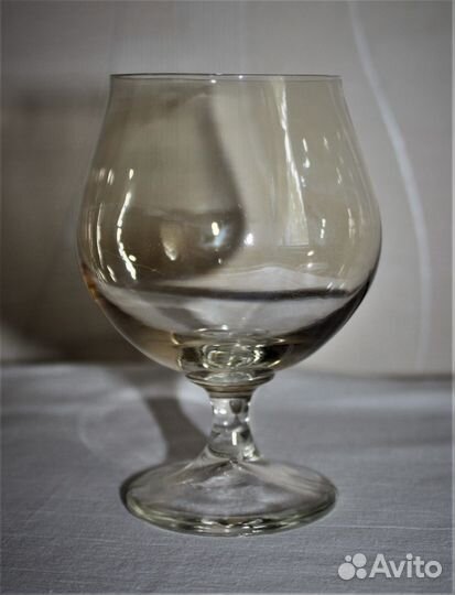 Винтажные бокалы для вина из калининского стекла