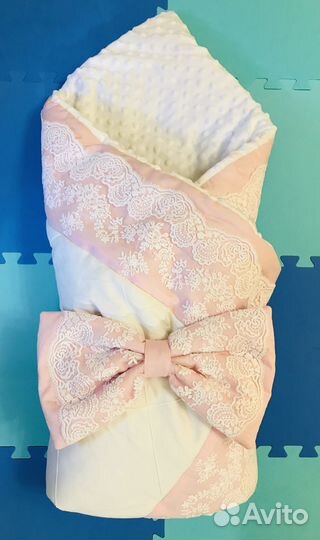 Конверт на выписку для девочки весна осень