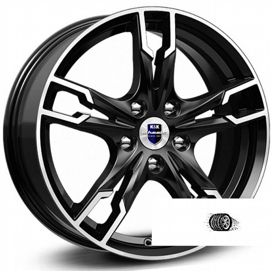 Литые диски K&K 7×R17 5×112