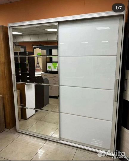 Шкаф-купе крафт 6