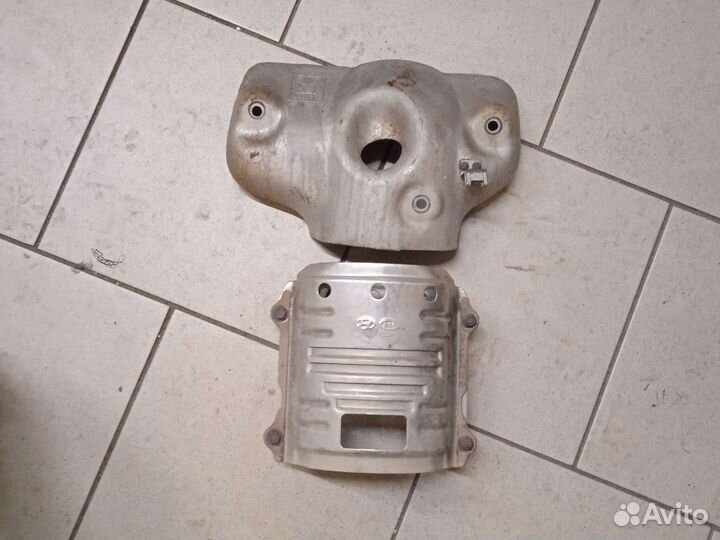 Тепловой экран коллектора hyundai getz