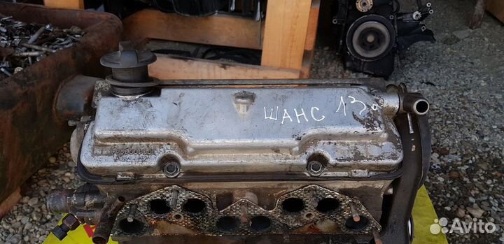 Гбц головка блока цилиндров заз шанс v-1300