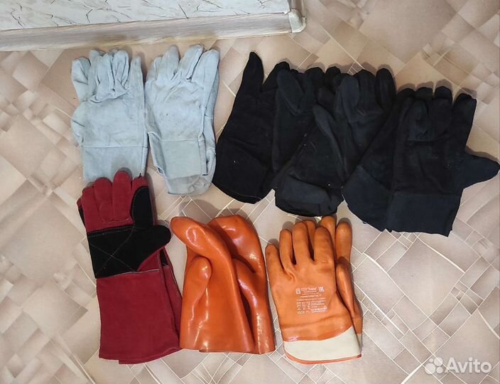Перчатки спилковые сварочные