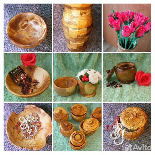 Точеные изделия из дерева