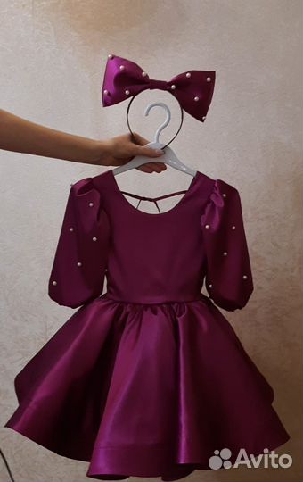 Платье для деаочки 4-6 лет