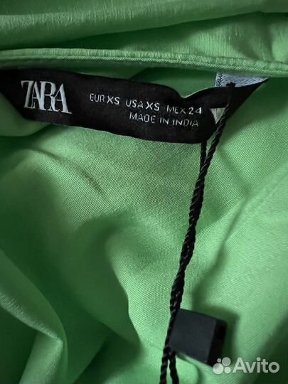 Zara новое многоярусное платье сарафан с оборками