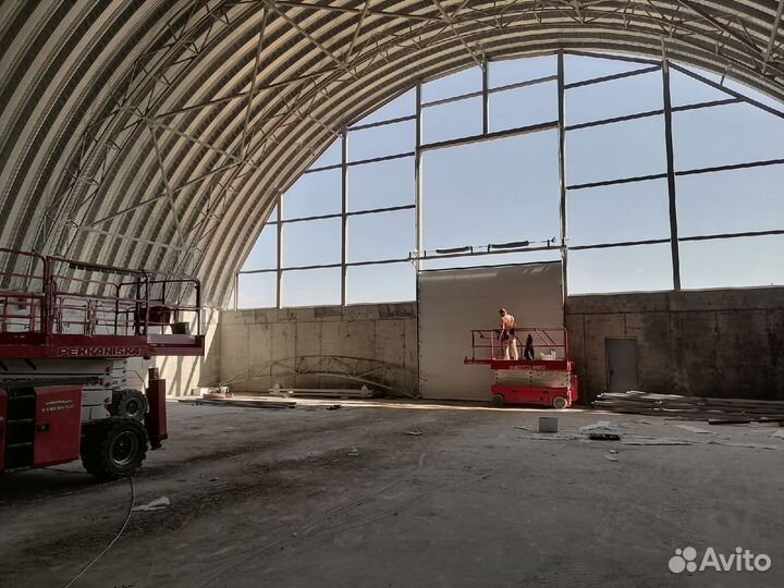 Ворота для ангара